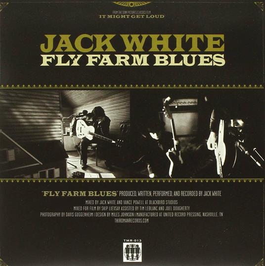 Fly Farm Blues - Vinile 7'' di Jack White