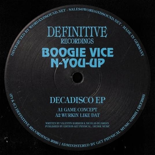 Decadisco - Vinile LP di N-You-Up & Boogie Vice
