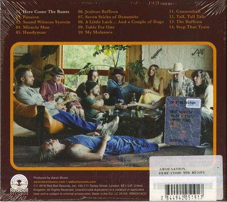 Here Come the Runts (Digipack) - CD Audio di Awolnation - 2