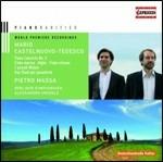 Concerto per pianoforte n.2 - Passatempi - La sirenetta e il pesce turchino - Onde - Alghe - Vitalba e Biancospino - CD Audio di Mario Castelnuovo-Tedesco,Berliner Symphoniker,Pietro Massa,Alessandro Crudele