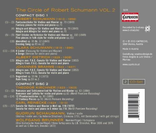 Circle of Robert Schumann - CD Audio di Robert Schumann - 2