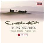 Concerti italiani - CD Audio di Giovanni Battista Pergolesi,Antonio Vivaldi,Leonardo Leo,Francesco Durante,Concerto Köln