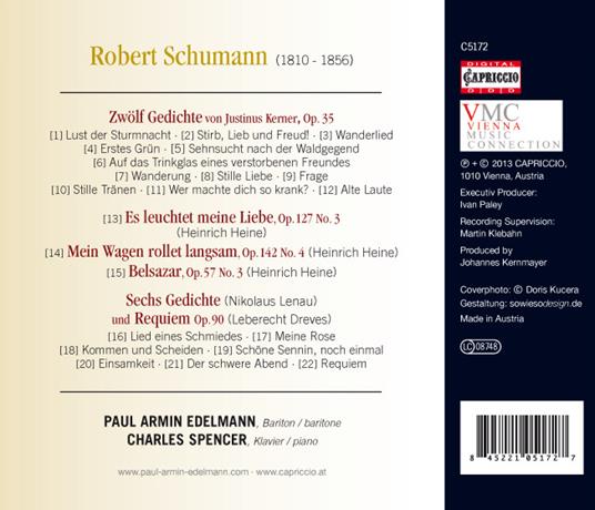 Lieder - CD Audio di Robert Schumann - 2