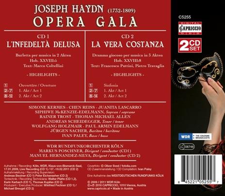 Opera Gala - CD Audio di Franz Joseph Haydn - 2