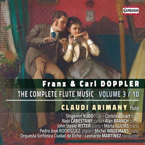 Musica per flauto vols. 3-10 - CD Audio di Franz Doppler,Karl Doppler,Claudi Arimany