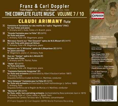 Musica per flauto vol.7 - CD Audio di Franz Doppler - 2