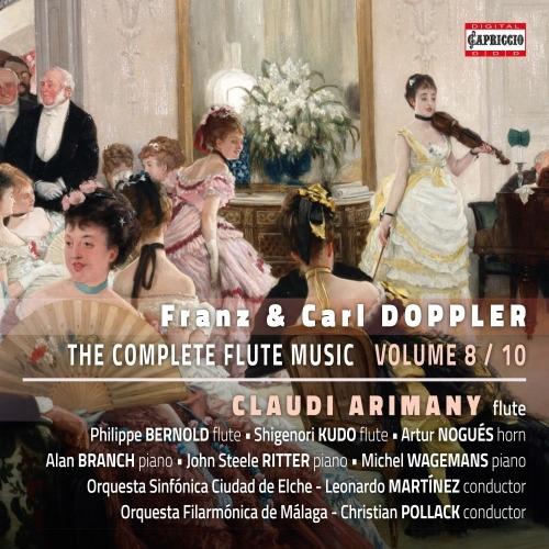 Muscia per flauto vol.8, vol.9, vol.10 - CD Audio di Franz Doppler,Karl Doppler,Claudi Arimany