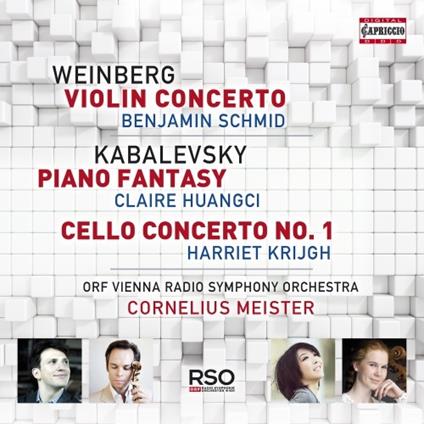 Concerto per violoncello n.1 op.49 - CD Audio di Dmitri Kabalevsky,Mieczyslaw Weinberg,Cornelius Meister