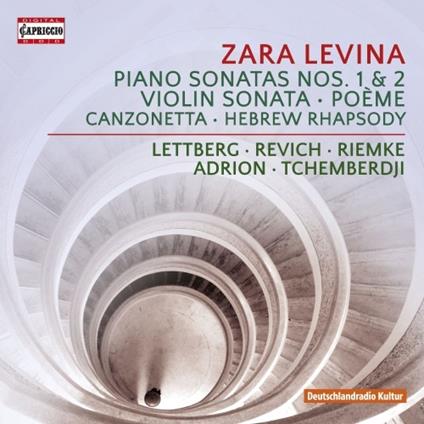 Sonate per pianoforte n.1, n.2 - Sonate per violino - Poème - CD Audio di Zara Levina