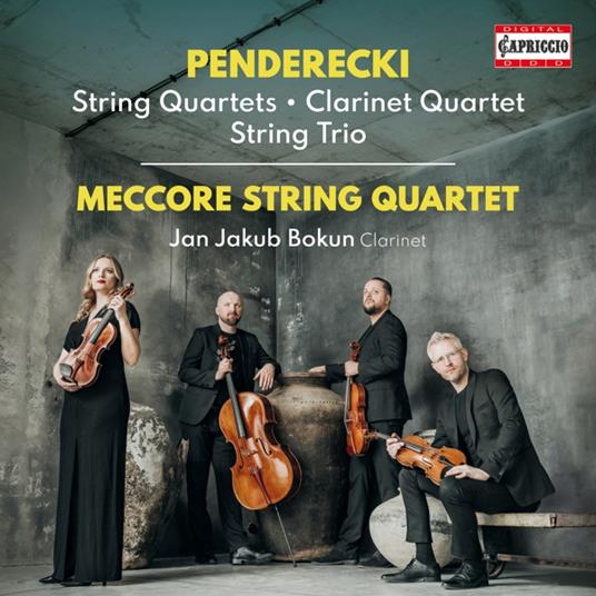 String Quartets - Clarinet Quartet - String Trio - CD Audio di Krzysztof Penderecki