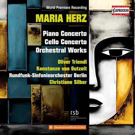 Piano Concerto, Cello Concerto, Orchestral Works, Op. 4 - CD Audio di Maria Herz