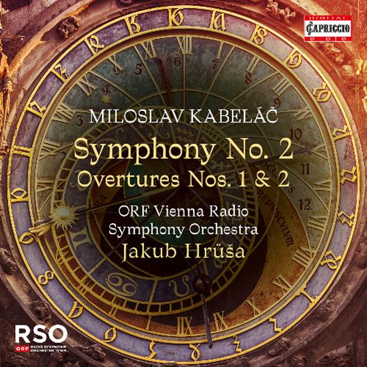 Symphony No. 2, Overtures - CD Audio di Miloslav Kabelac