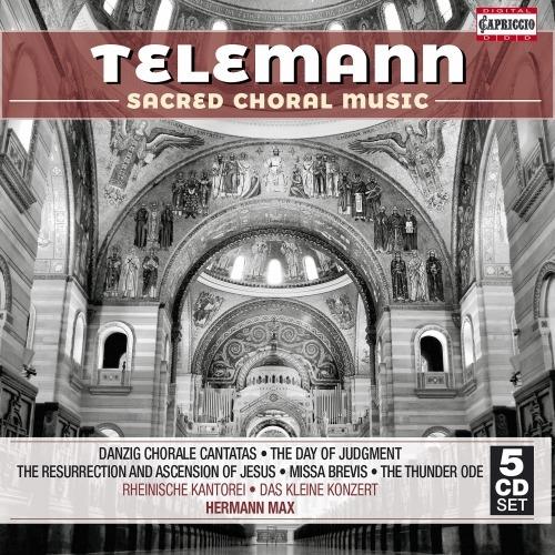 Musica cacra corale - CD Audio di Georg Philipp Telemann,Max Hermann