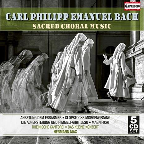 Musica sacra per coro - CD Audio di Carl Philipp Emanuel Bach