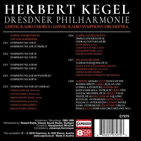 Herbert Kegel: Dresdner Philharmonie - CD Audio - 2