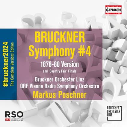 Symphony No.4 - CD Audio di Anton Bruckner