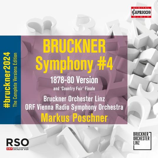 Symphony No.4 - CD Audio di Anton Bruckner