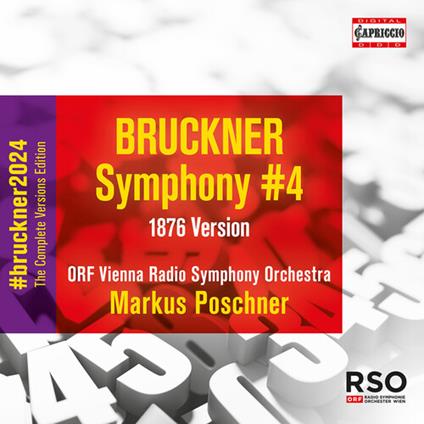 Sinfonie Nr. 4 Es-Dur (1876 Version) - CD Audio di Markus Poschner