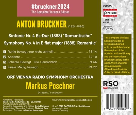 Symphony No.4 - CD Audio di Anton Bruckner - 2