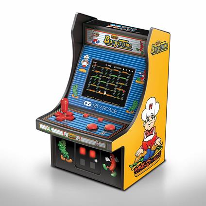 6" RETRO BURGERTIME MICRO ARCADE