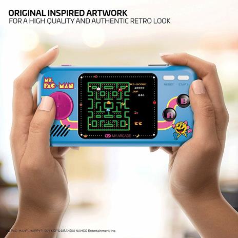 My Arcade Ms. Pac-Man console da gioco portatile Nero, Blu 6,98 cm (2.75") - 2