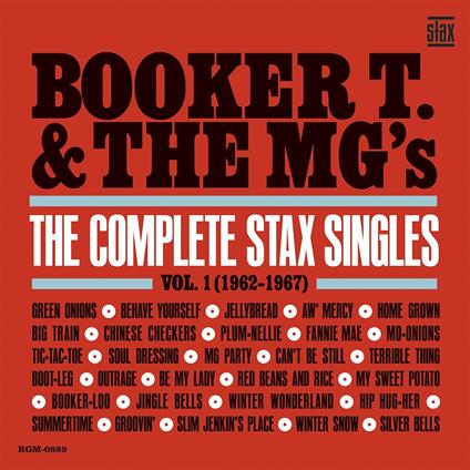 The Complete Stax Singles vol.1 (Red Coloured Vinyl) - Vinile LP di Booker T. & the M.G.'s