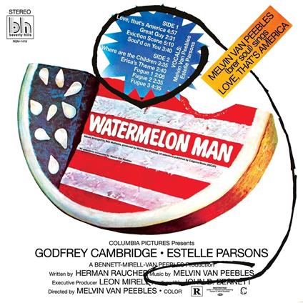 Watermelom Man (Green Vinyl) - Vinile LP di Melvin Van Peebles