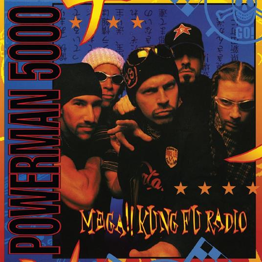 Mega!! Kung Fu Radio -Coloured- - Vinile LP di Powerman 5000