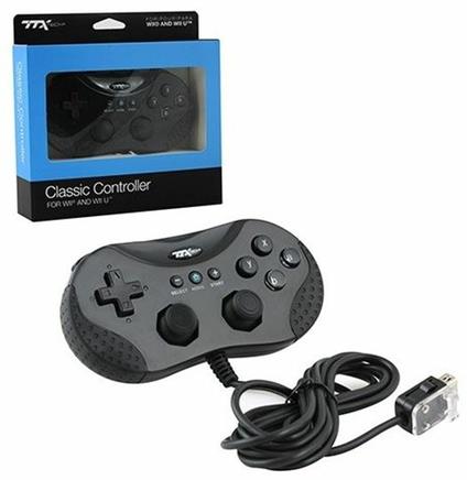 Controller classico TTX Tech Wii / Wii U (Black)