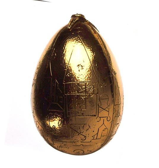 Uovo D'Oro Harry Potter Prop Replica 1/1 Golden Egg 23 Cm Noble Collection - 10