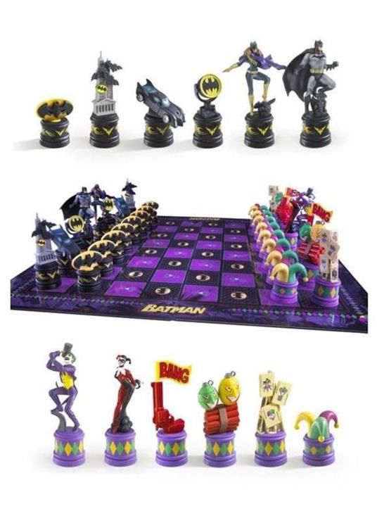 Batman. Scacchiera Cavaliere Oscuro vs Joker