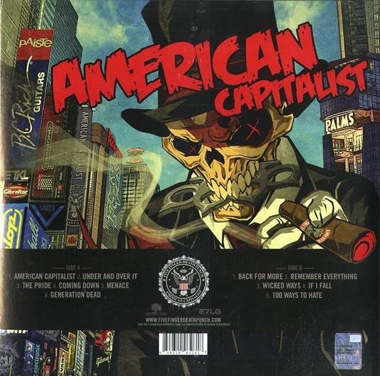 American Capitalist (Gatefold Sleeve) - Vinile LP di Five Finger Death Punch - 2