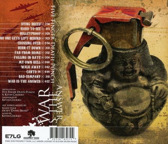 War Is the Answer - CD Audio di Five Finger Death Punch - 2