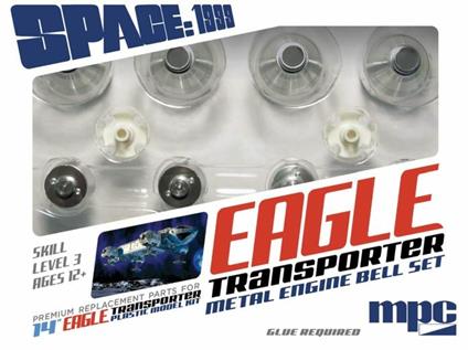 Space 1999 Eagle Metal Engine Bell Set