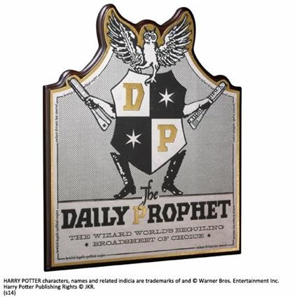Daily Prophet Wall Plaque