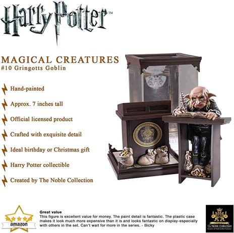 Harry Potter Creature Magiche - Diorama: Goblin della Gringott - 3