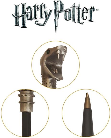 Harry Potter - Bacchetta Penna e Segnalibro di Lucius Malfoy - 5