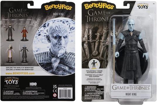 Il Trono Di Spade Bendyfigs Bendable Figura The Night King 19 Cm Noble Collection - 2