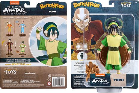 Avatar The Last Airbender Bendyfigs Bendable Figura Toph 17 Cm Noble Collection - 4
