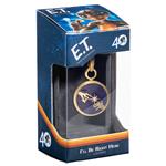 E.t. The Extra-terrestrial Braccialetto Ciondolo Lumos I'll Be Right Here (gold Plated) Noble Collection