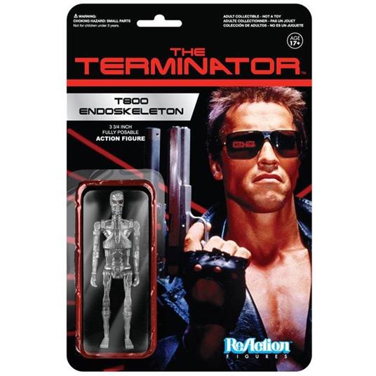 Funko ReAction Series. Terminator. T-800 Endoskeleton