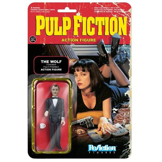 Funko ReAction Series. Pulp Fiction. The Wolf Kenner Retro