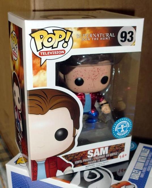 Funko Pop Culture Supernatural Sam Blood Exclusive Metallic - 4