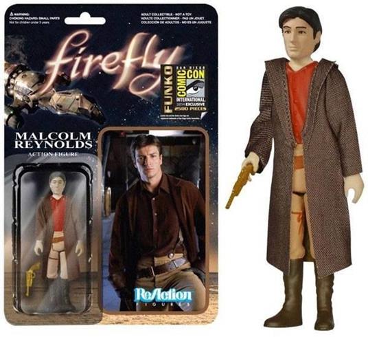 Action Figure Firefly Re Malcolm Reynolds (Brown Coat) SDCC 2015 8 cm Funko Serenity s - 2