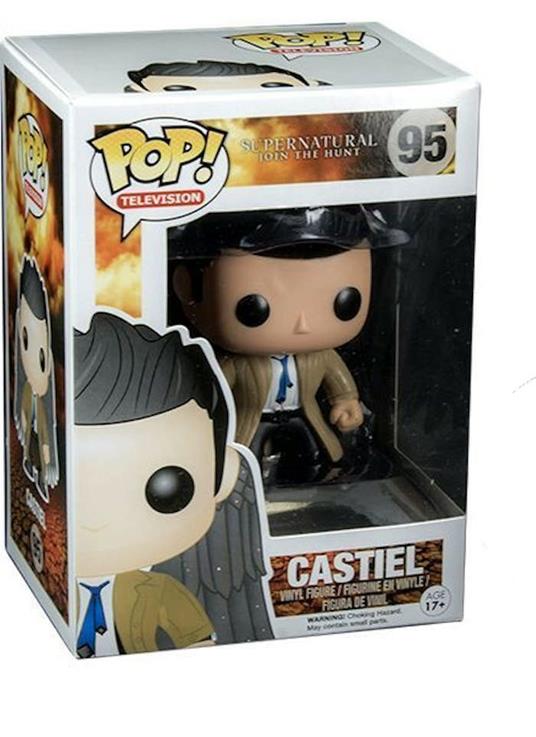 Pop Tv Supernatural Castiel With Wings Ali Vinyl Figure New! - 3