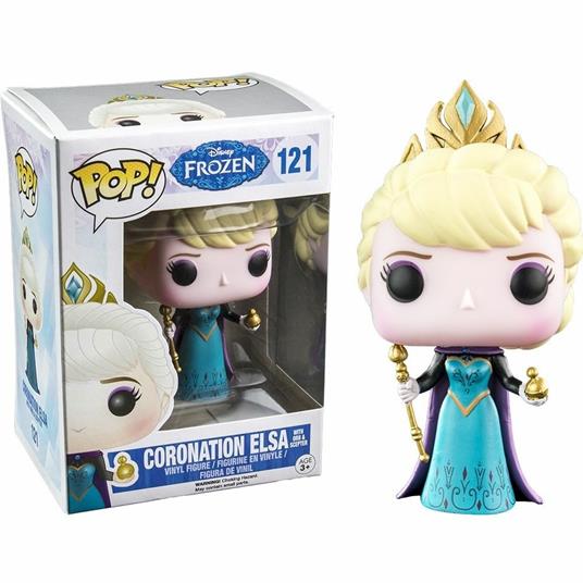 La Reine Des Neiges. Pop Vynil 121 Coronation Elsa Excl. - 3