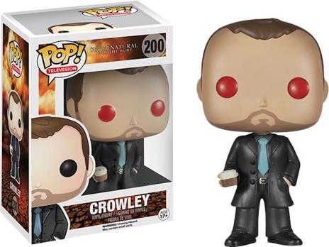 Funko Pop Culture Supernatural Crowley Red Eyes