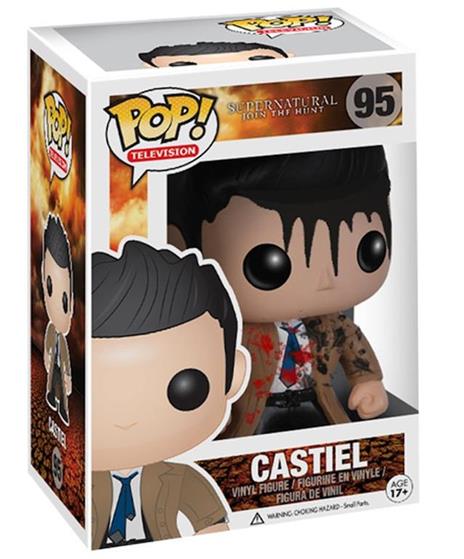 Funko Pop Culture Tv Supernatural Castiel Leviathan Le - 3