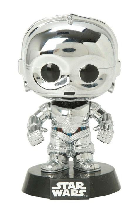 Funko Star Wars E-3Po Chrome Convet. 46 Pop