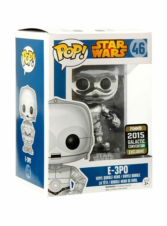 Funko Star Wars E-3Po Chrome Convet. 46 Pop - 2